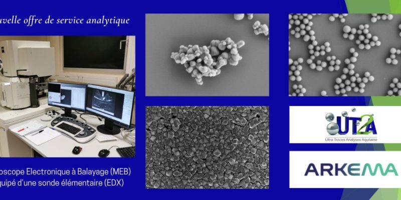 Nouvelle offre de service analytique : Analyse granulométrique de particules par MEB-EDX